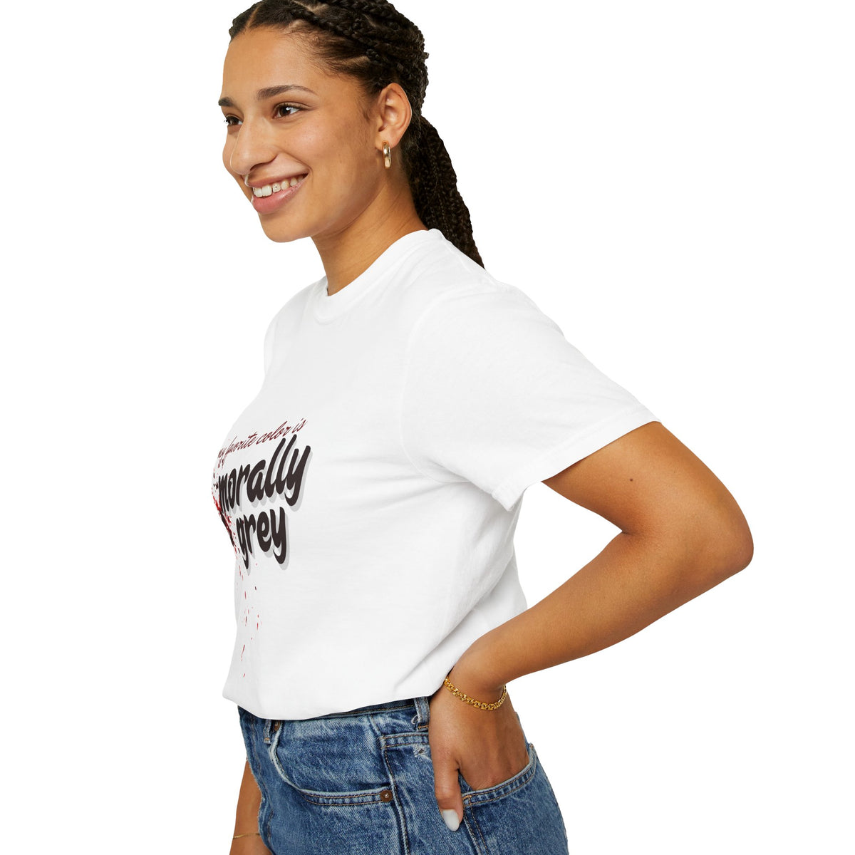 Morally Grey Graphic T-Shirt - Unisex Love Story Tee for Book Lovers