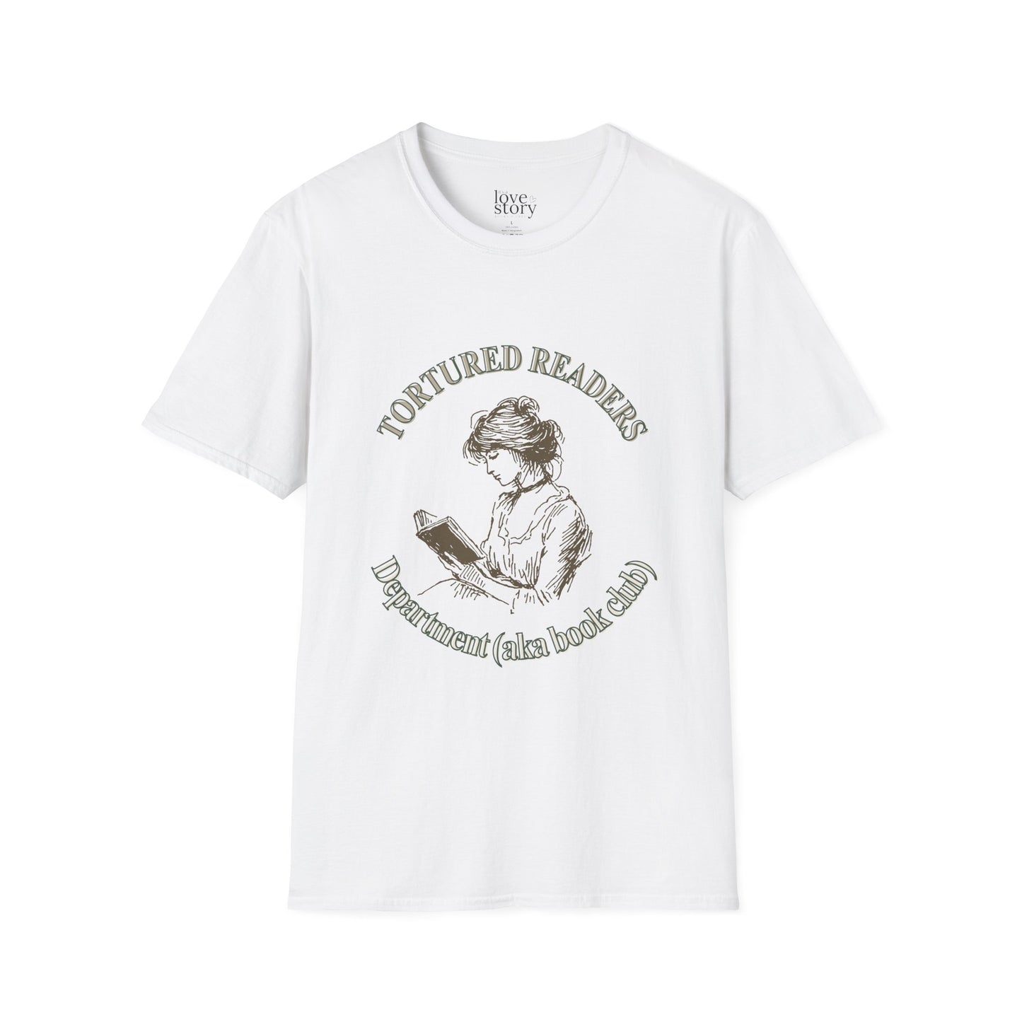 Tortured Readers Bookclub T-Shirt - Unisex Softstyle Tee