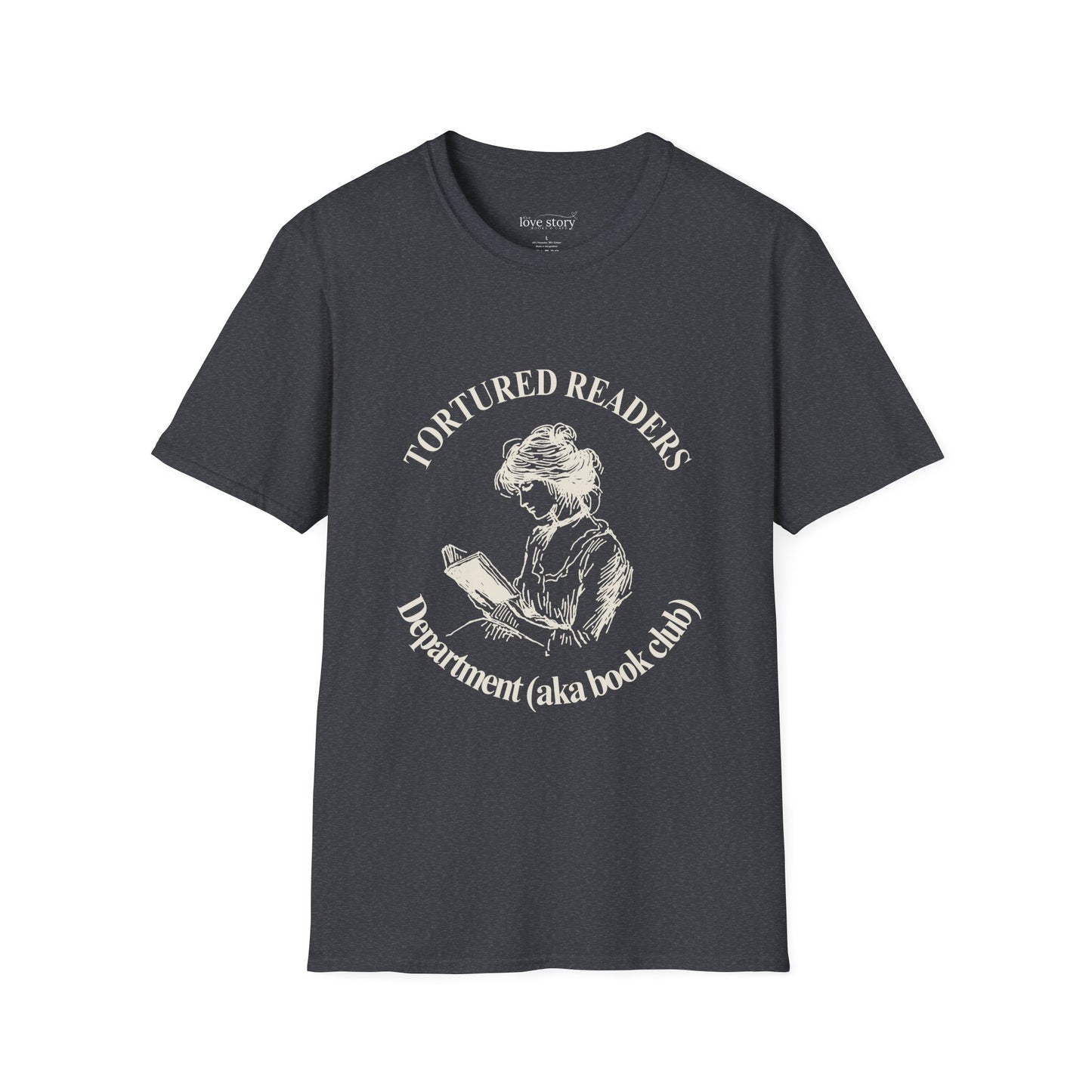 Tortured Readers Bookclub T-Shirt - Unisex Softstyle Tee