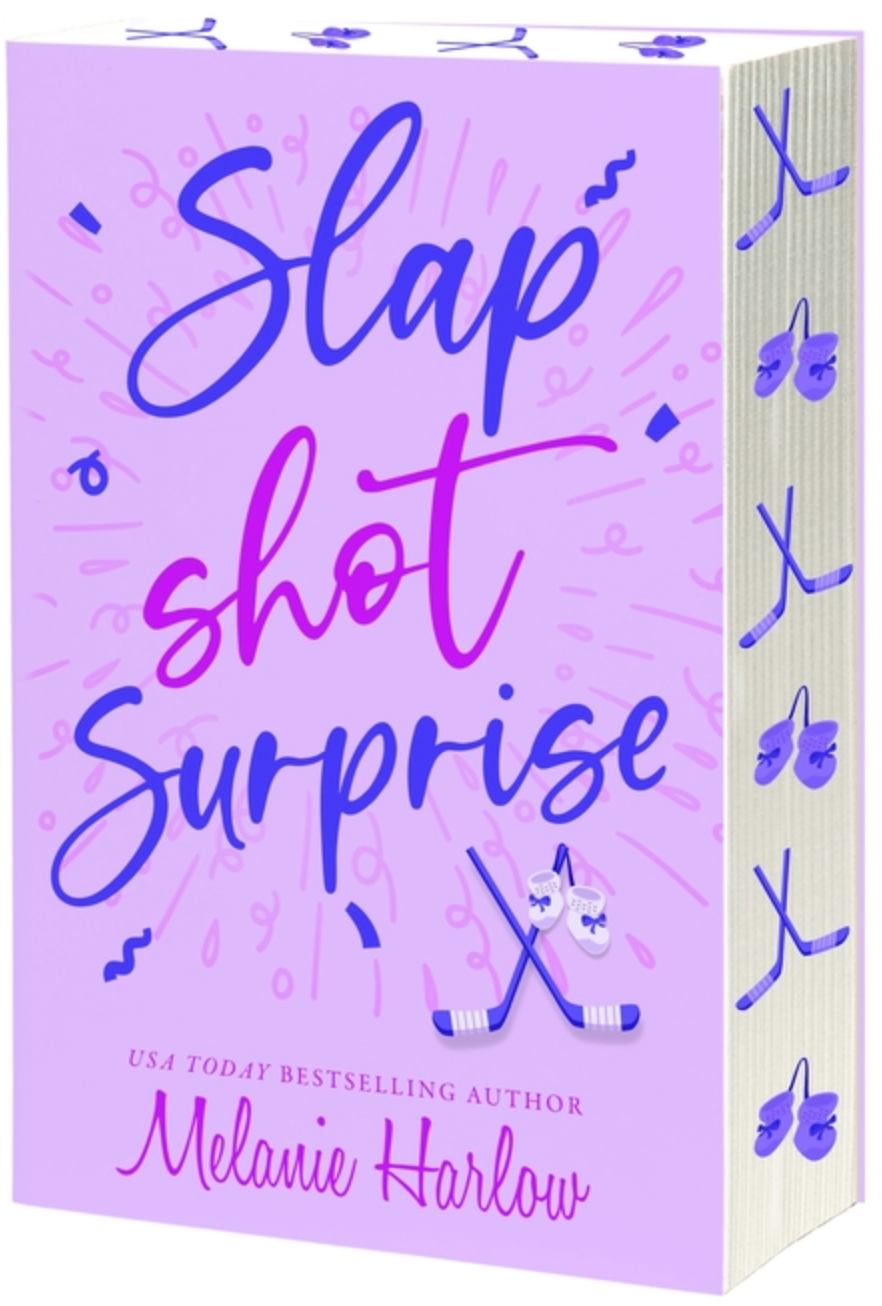 Slap Shot Surprise by Melanie Harlow (Paperback)