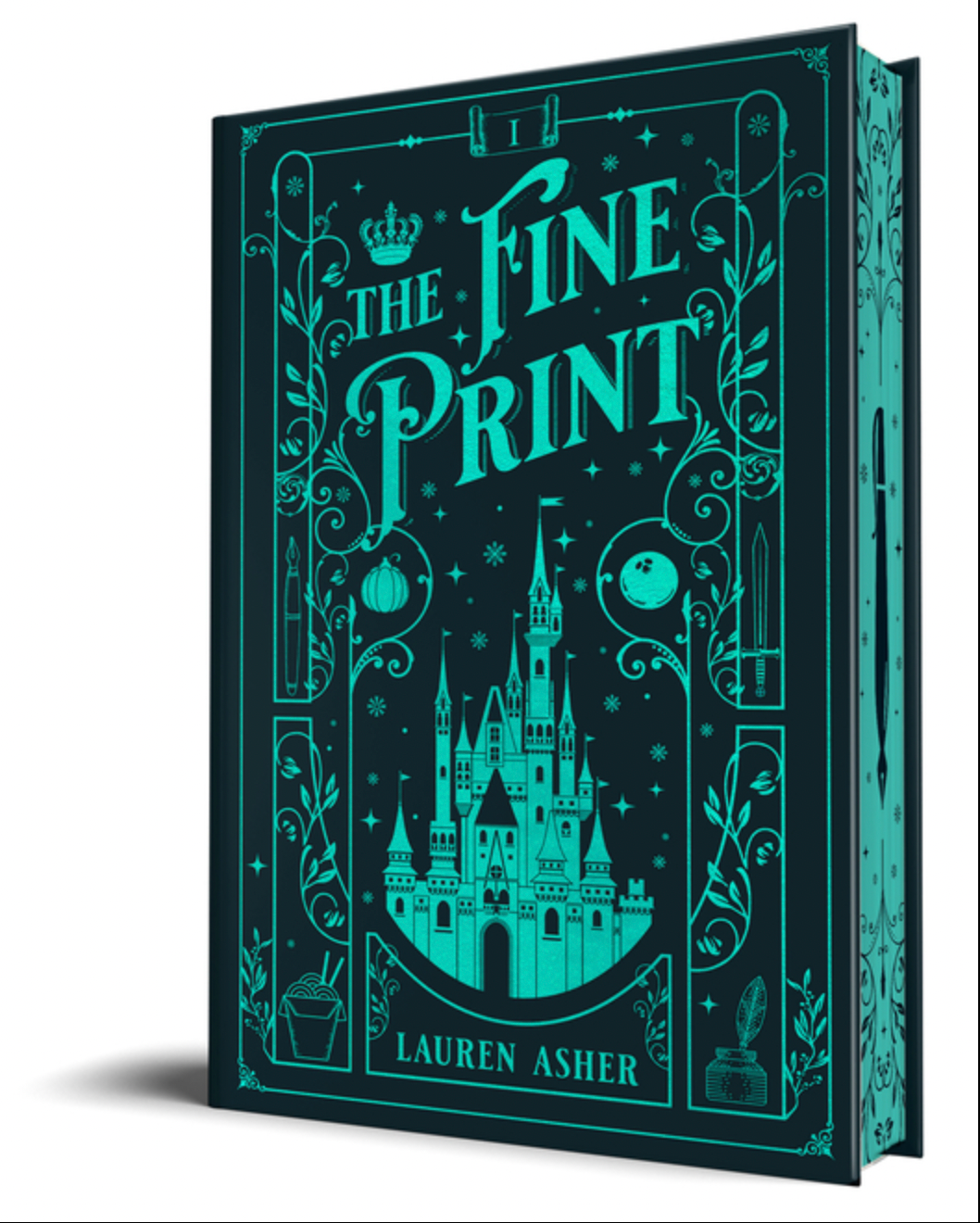 The Fine Print (Collector's Edition) - (Dreamland Billionaires) by Lauren Asher (Hardcover)