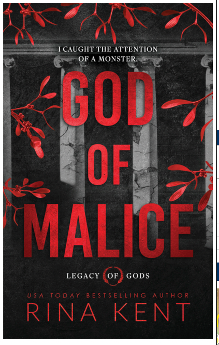 God of Malice (Standard Edition) by Rina Kent (Paperback)