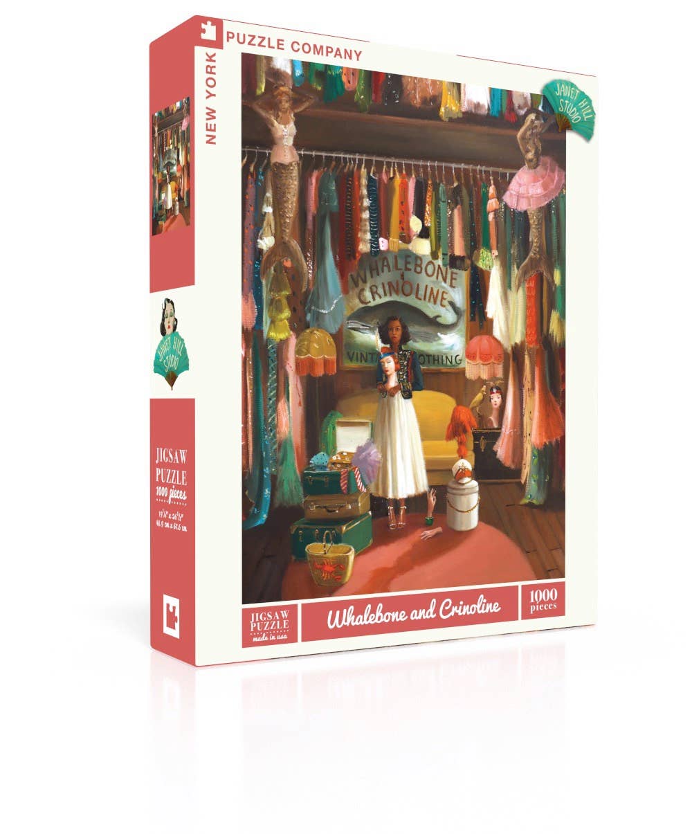 Whalebone and Crinoline - 1000 Piece Jigsaw Puzzle