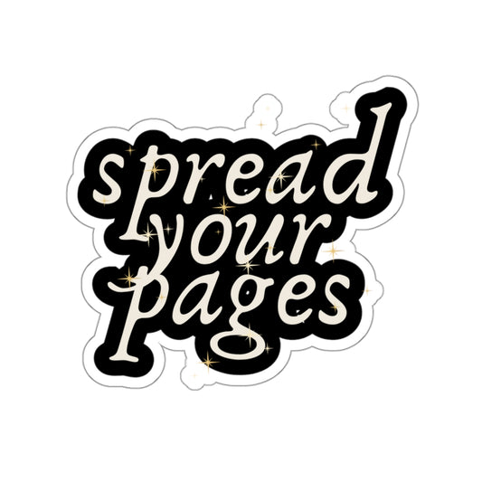 Spread your pages- Sticker