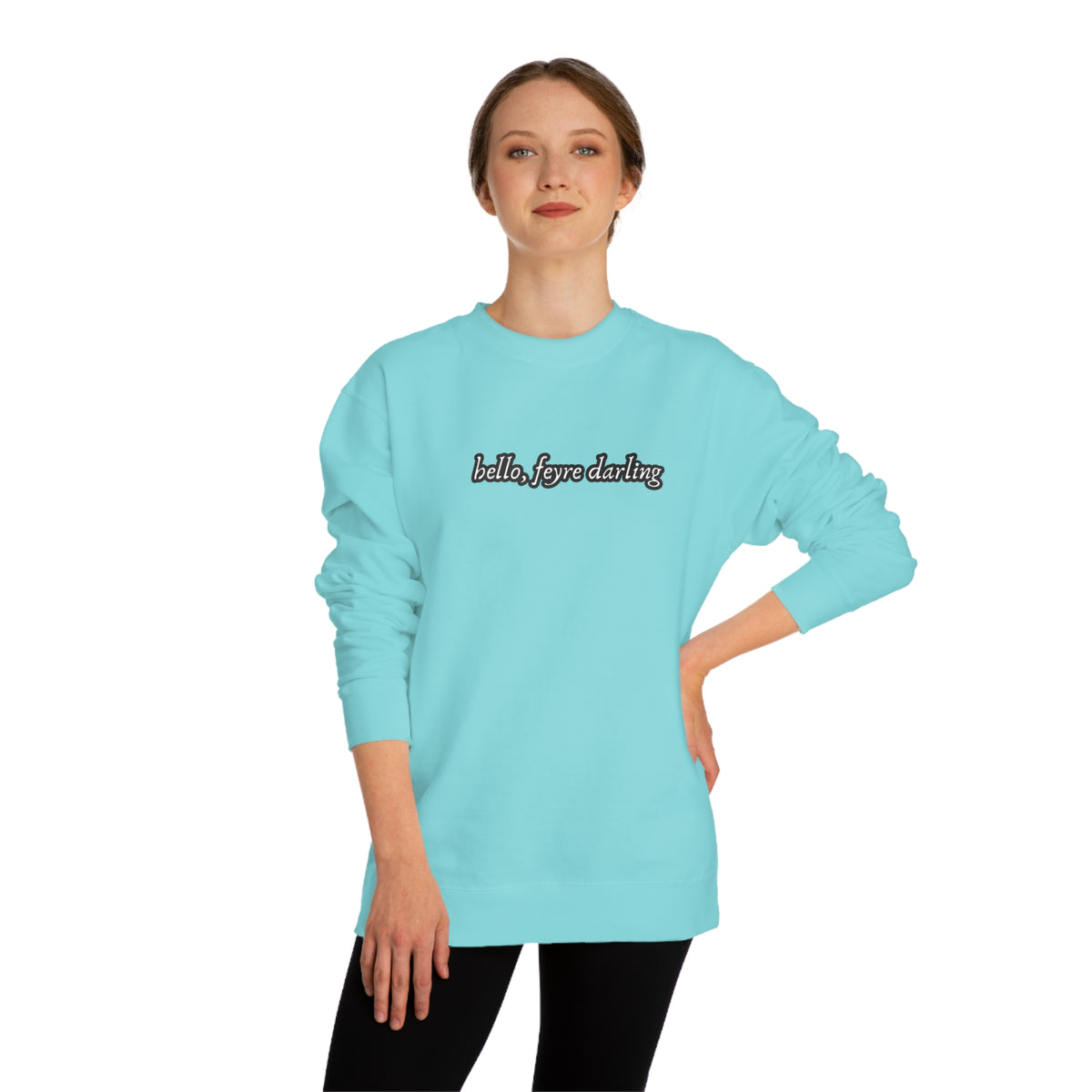 Hello, Feyre Crew Neck Sweatshirt