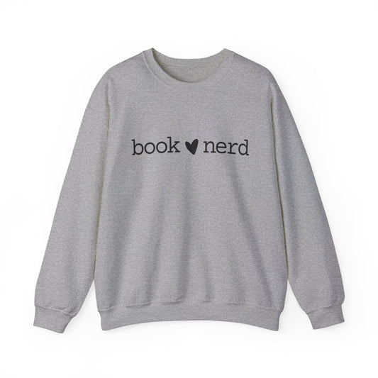 "Book Nerd" Crewneck Sweatshirt