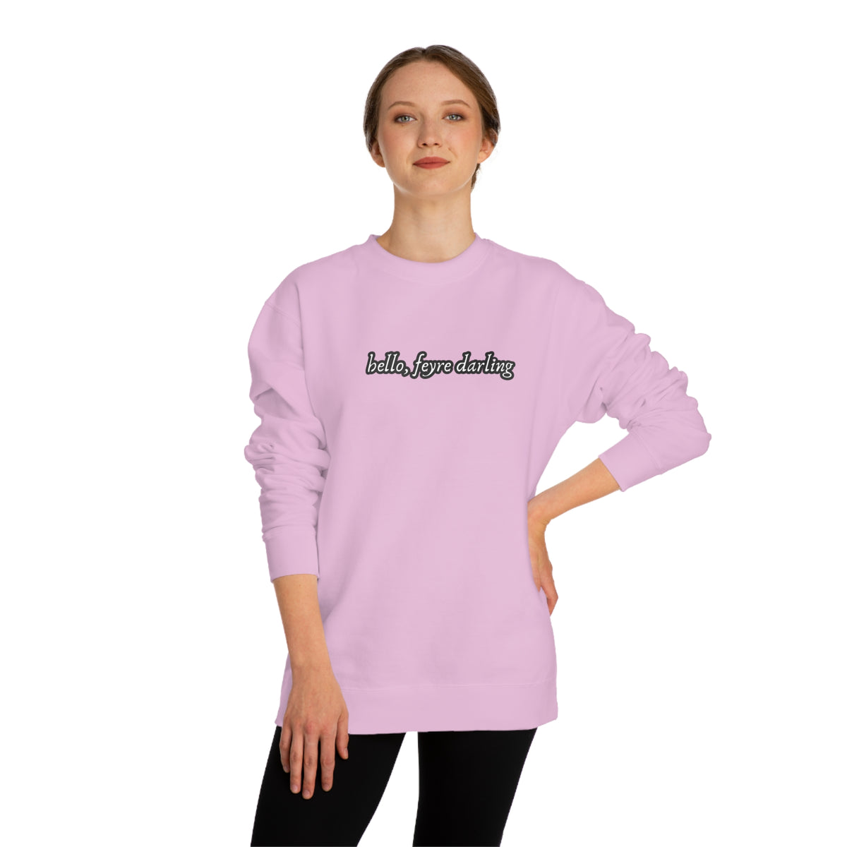 Hello, Feyre Crew Neck Sweatshirt