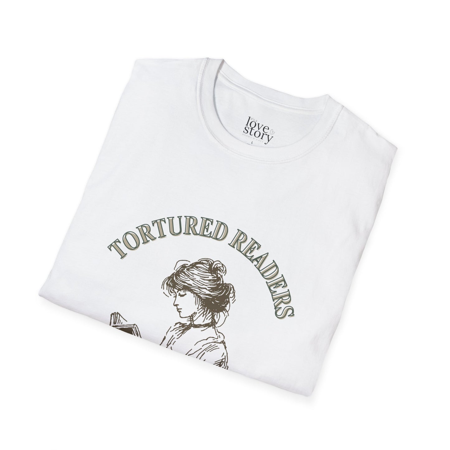 Tortured Readers Bookclub T-Shirt - Unisex Softstyle Tee