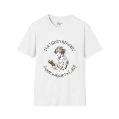 Tortured Readers Bookclub T-Shirt - Unisex Softstyle Tee