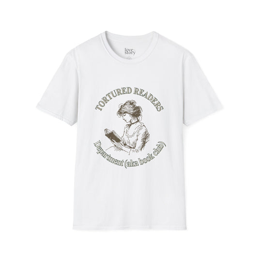 Tortured Readers Bookclub T-Shirt - Unisex Softstyle Tee