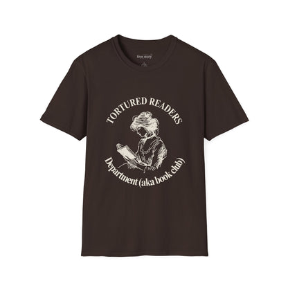 Tortured Readers Bookclub T-Shirt - Unisex Softstyle Tee