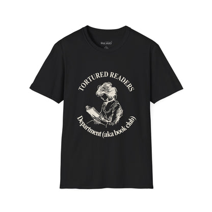Tortured Readers Bookclub T-Shirt - Unisex Softstyle Tee