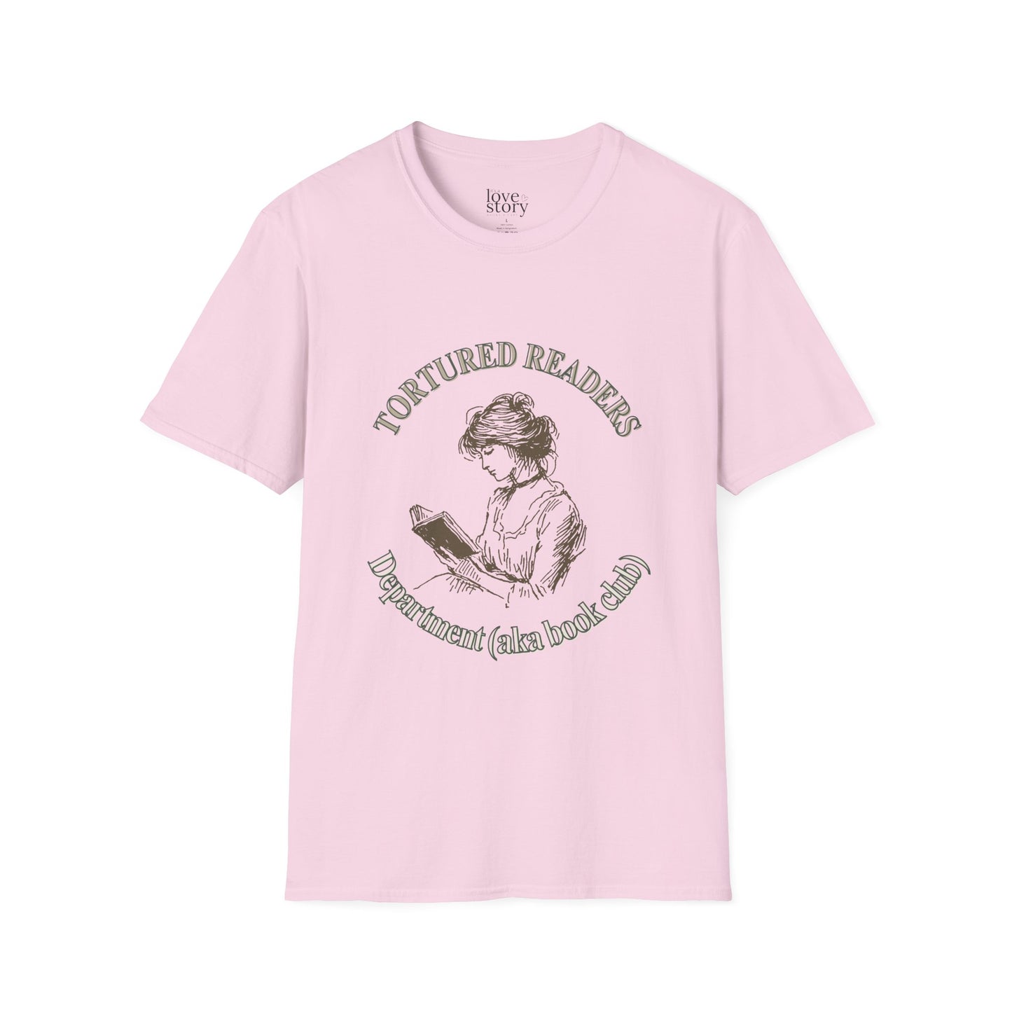 Tortured Readers Bookclub T-Shirt - Unisex Softstyle Tee