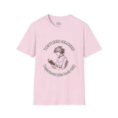 Tortured Readers Bookclub T-Shirt - Unisex Softstyle Tee