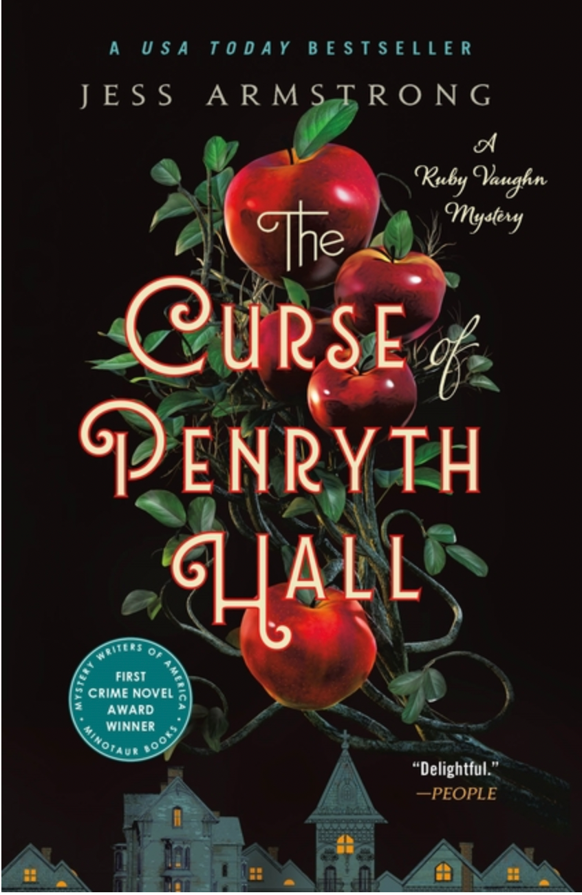 The Curse of Penryth Hall - (Ruby Vaughn Mysteries)(Paperback)