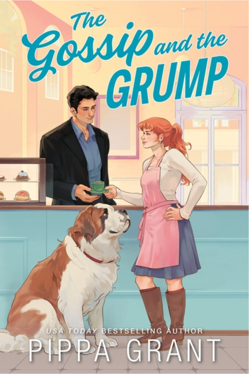 The Gossip and the Grump - (Three Bffs and a Wedding) by Pippa Grant (Paperback)