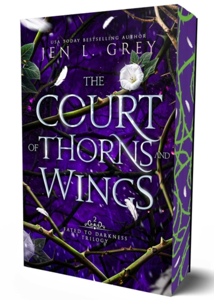 The Court of Thorns and Wings - (Fated to Darkness) by Jen L Grey (Paperback)