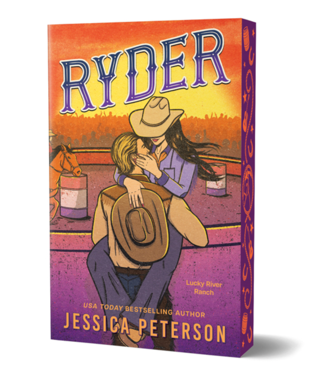 Ryder (Deluxe Edition) - (Lucky River Ranch) by Jessica Peterson (Paperback)