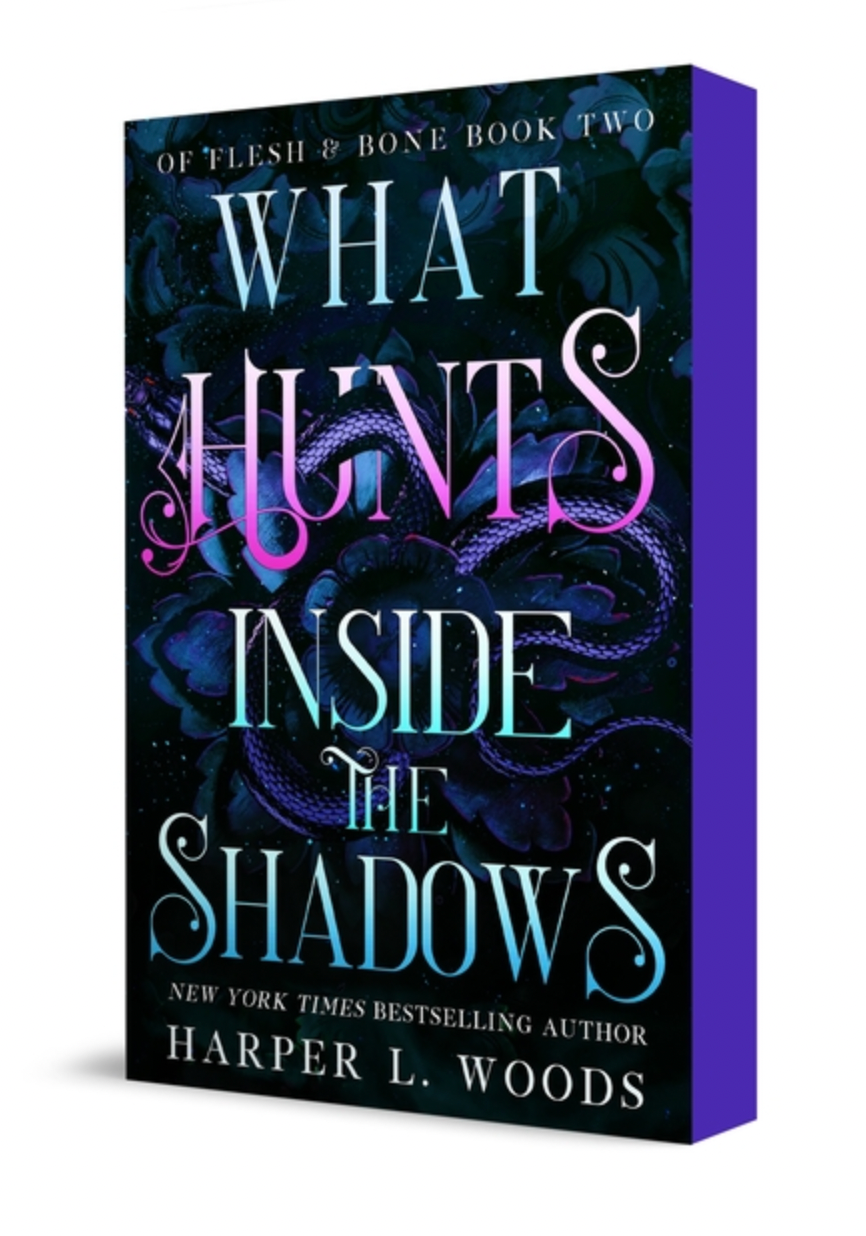 What Hunts Inside the Shadows - (Of Flesh & Bone) by Harper L Woods (Paperback)