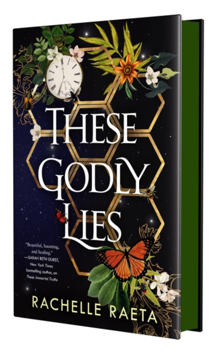 These Godly Lies - (Peaches & Honey) (Hardcover)