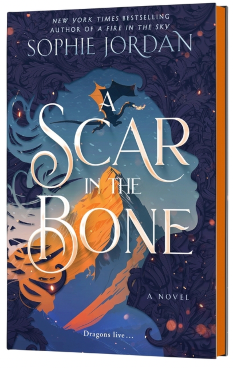 A Scar in the Bone (Deluxe Limited Edition) - (Fire in the Sky) by Sophie Jordan (Hardcover)