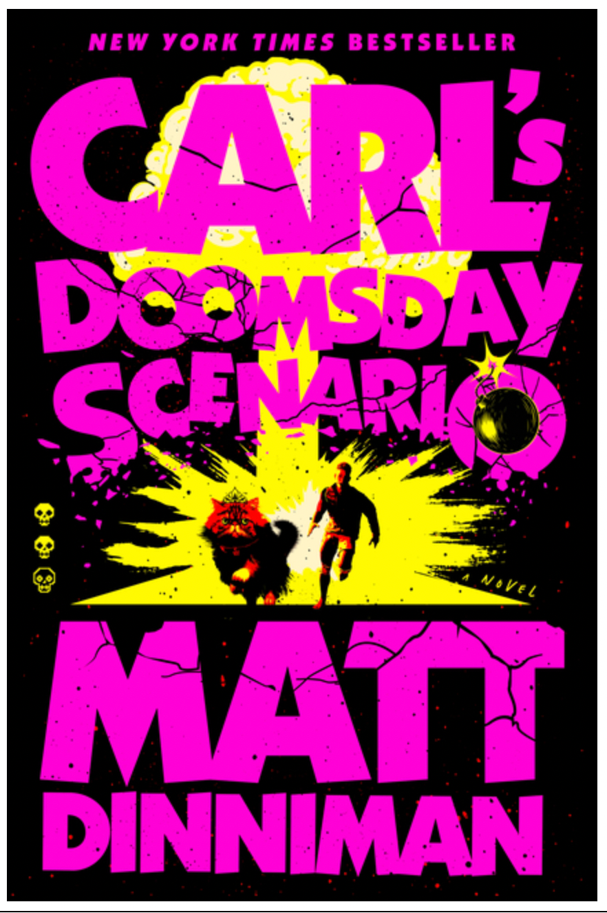 Carl's Doomsday Scenario - (Dungeon Crawler Carl) by Matt Dinniman (Hardcover)