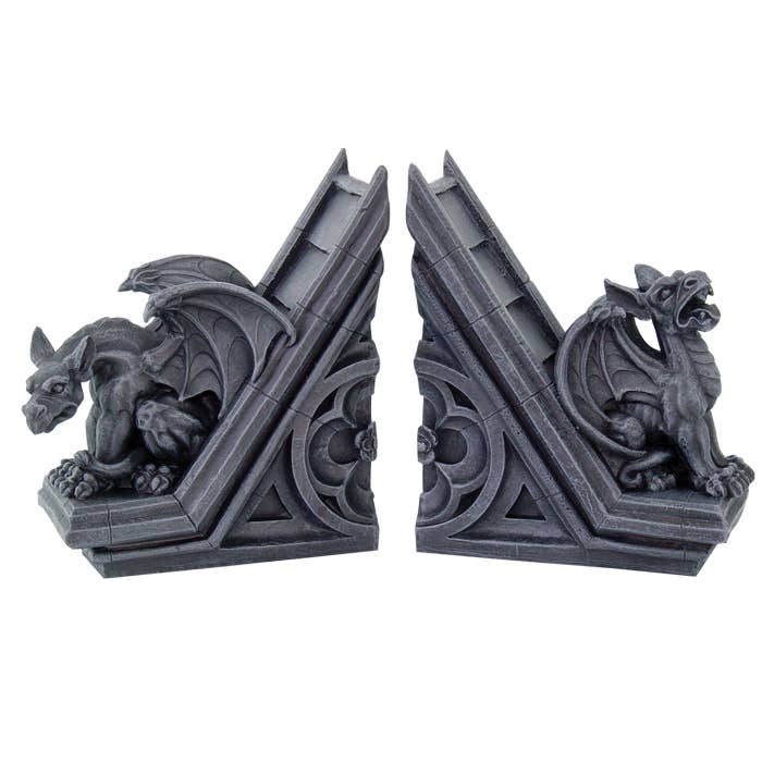 8293 Gargoyle Bookend Set