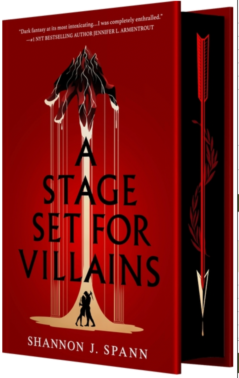 A Stage Set for Villains - by Shannon J Spann (Hardcover)