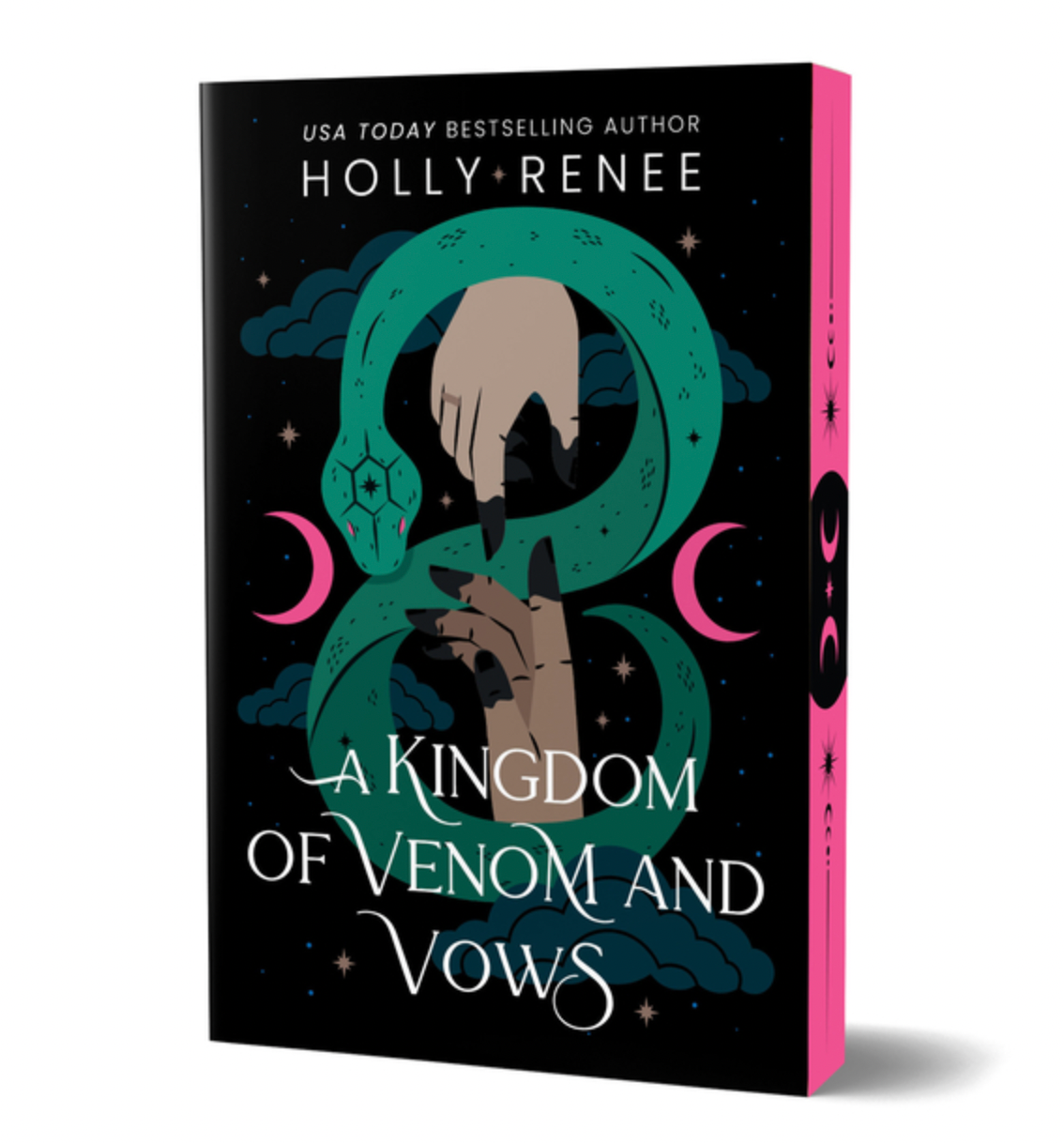 A Kingdom of Venom and Vows (Deluxe Edition) - (Stars and Shadows) by Holly Renee (Paperback)