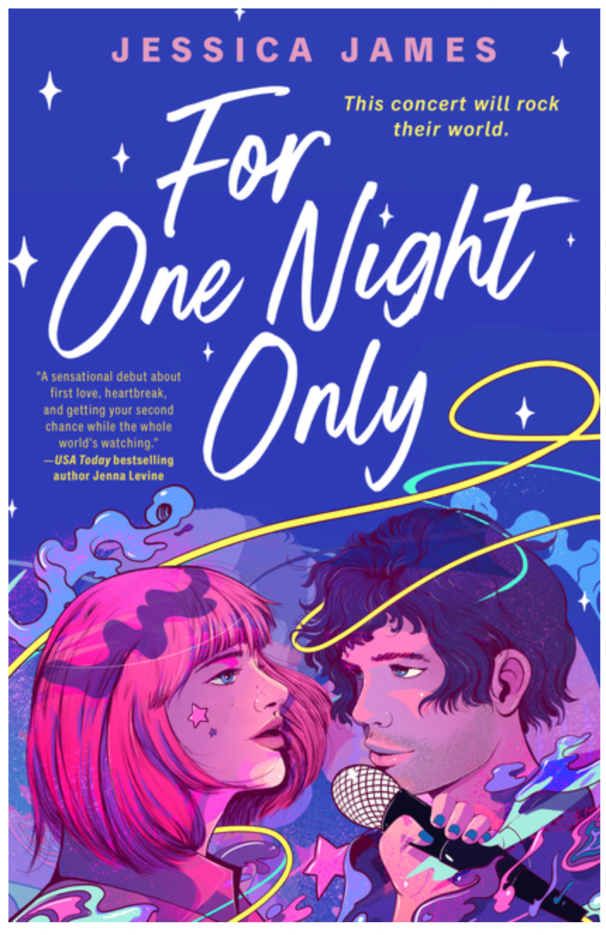 For One Night Only - (Glitter Bats) by Jessica James (Paperback)
