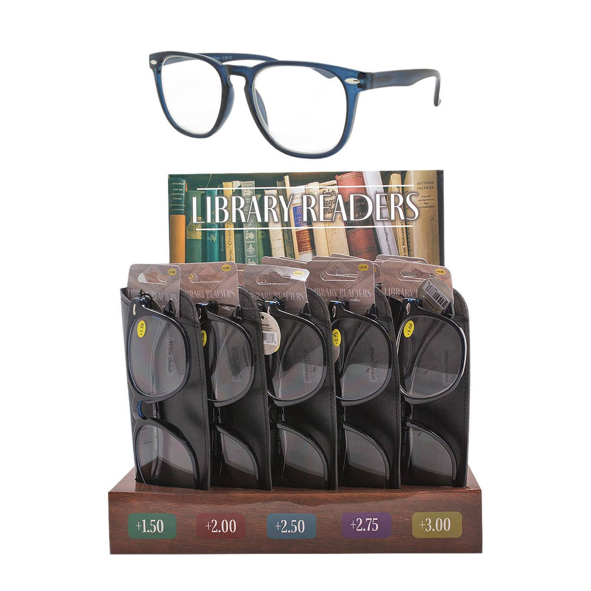 Reading Glass Counter Display Spring Hinge Readers 25 PCS