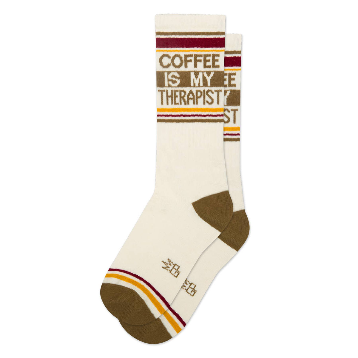 Coffee Is My Therapist Gym Crew Socks