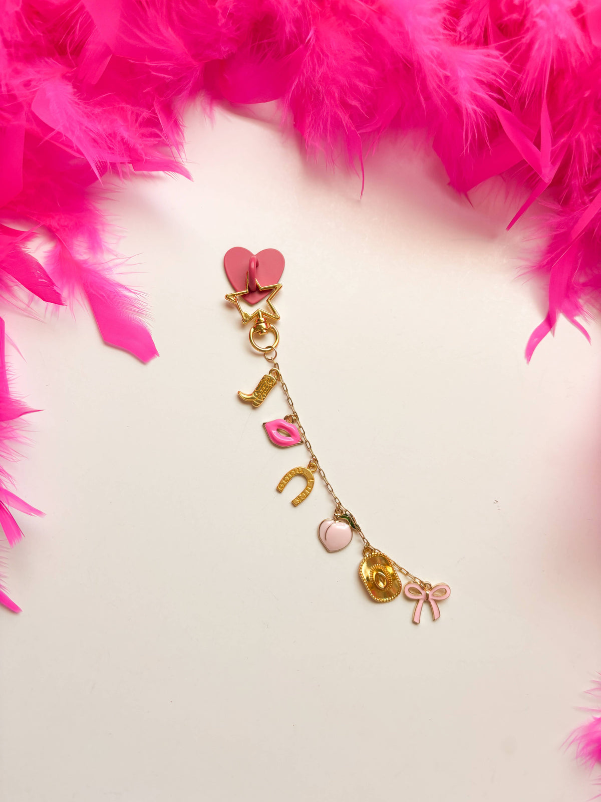 Pink Pony Book Club Kindle Charm