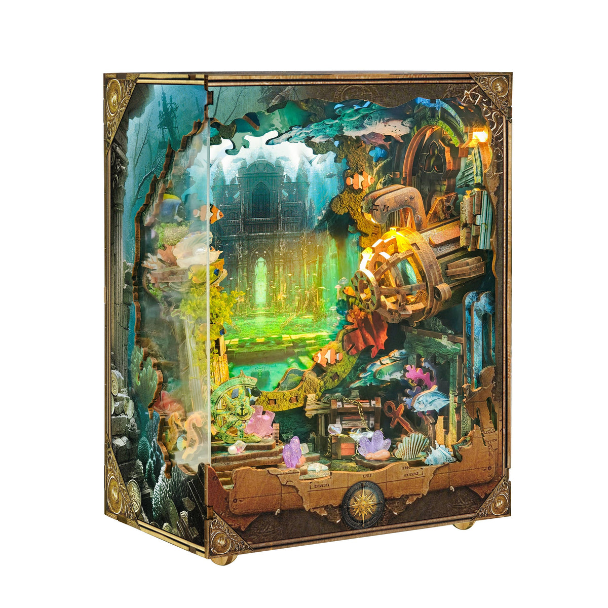 DIY Book Nook Kit: Atlantis Discovery