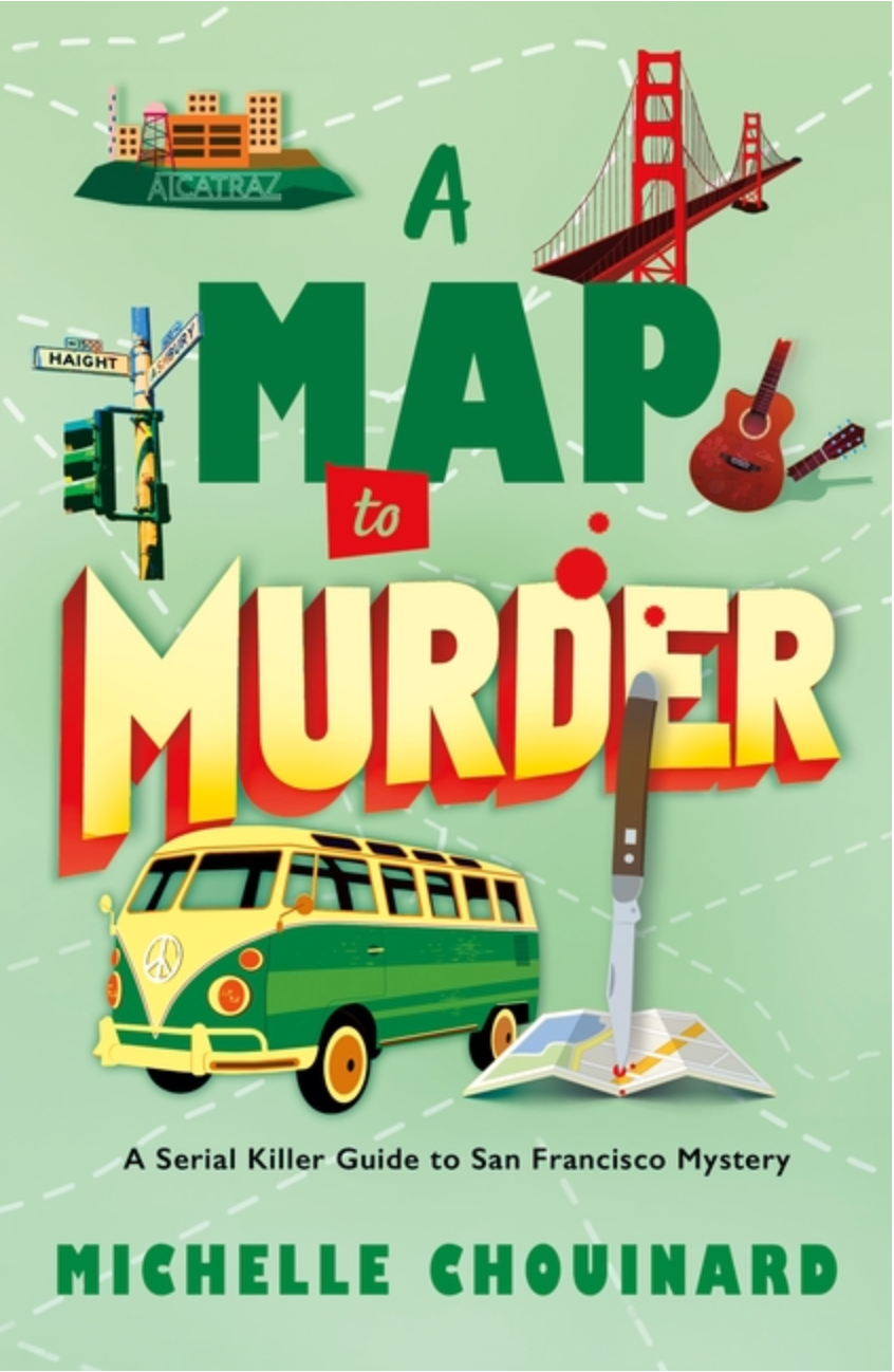 A Map to Murder - (Serial Killer Guide to San Francisco Mysteries)(Paperback)