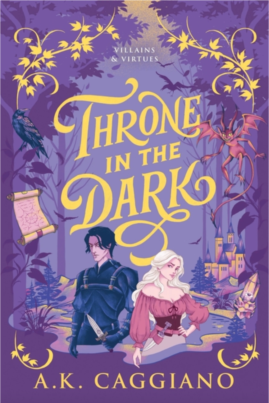 Throne in the Dark (Standard Edition) - (Villains & Virtues)  (Paperback)