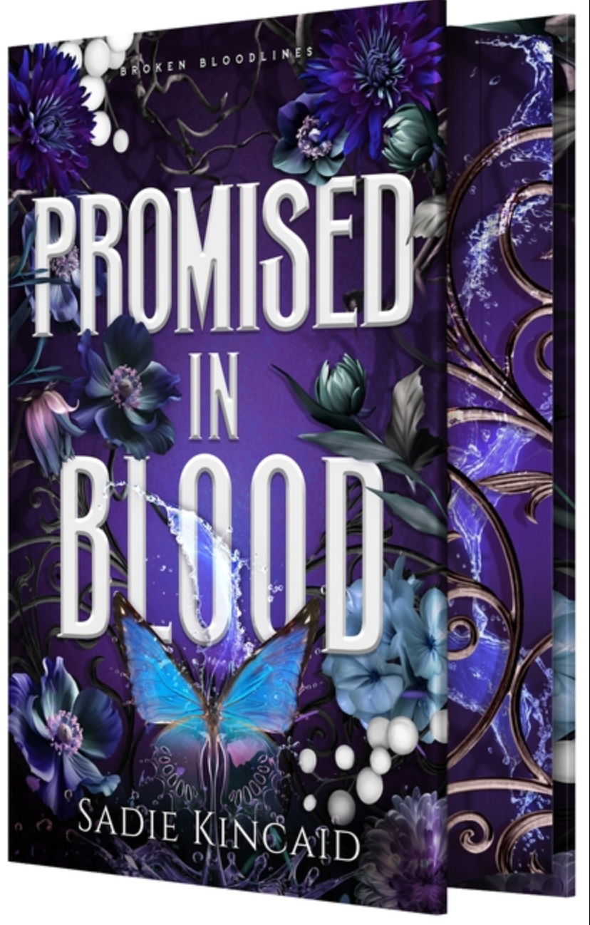 Promised in Blood - (Broken Bloodlines) by Sadie Kincaid (Hardcover)