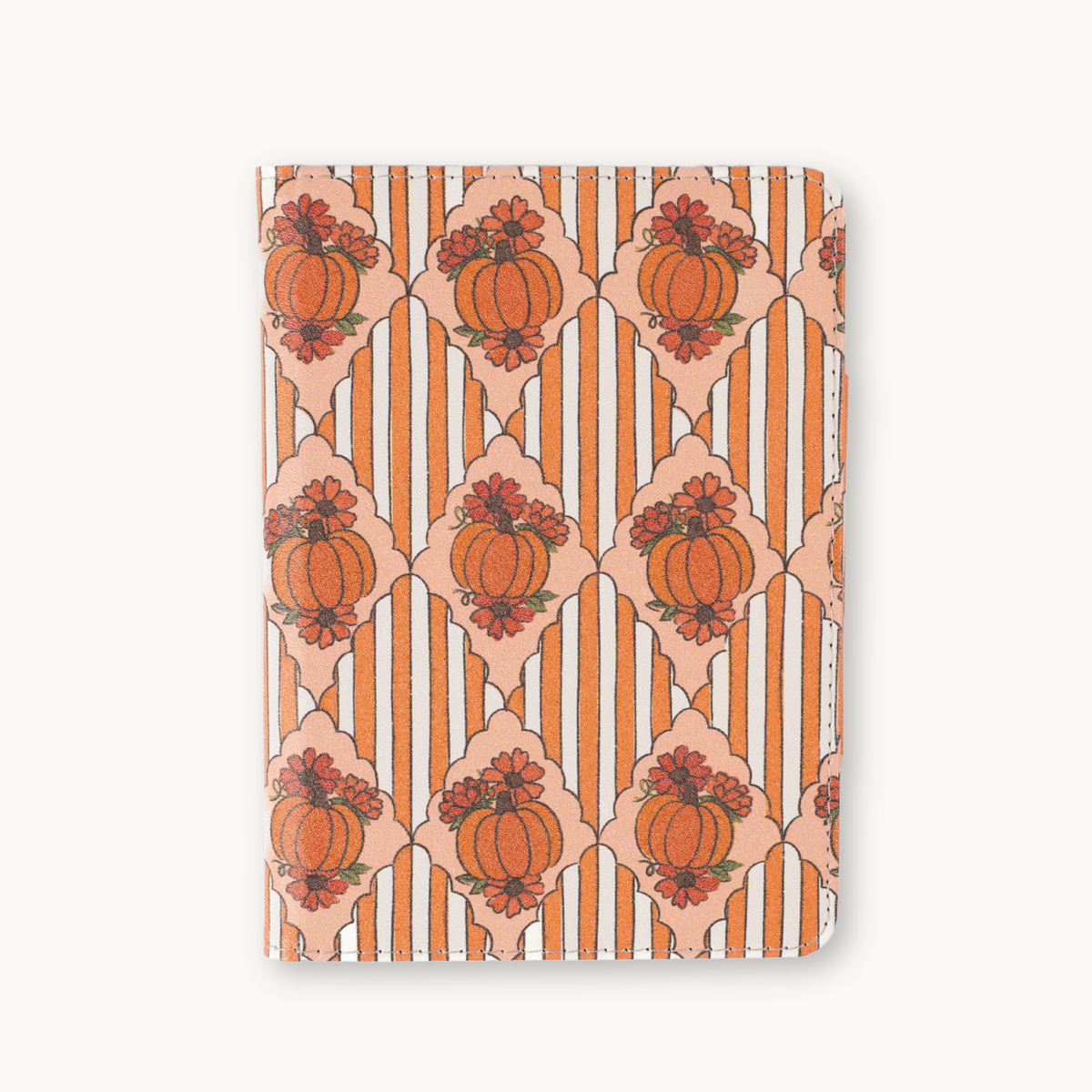 Pumpkin Stripes Kindle Case | Reading Fall & Halloween: Kindle Paperwhite (11th Generation)