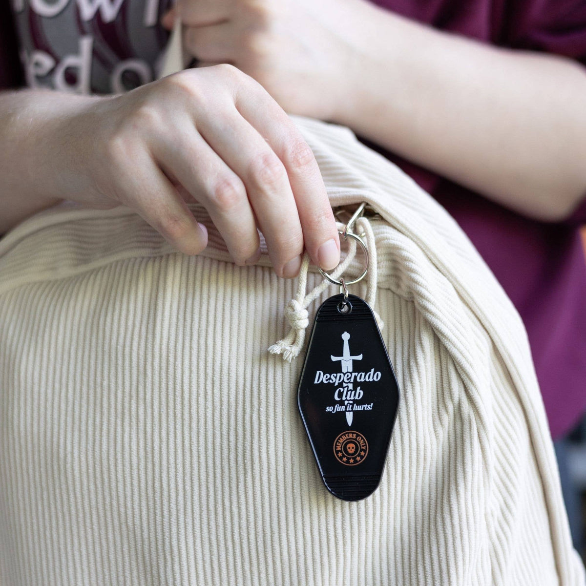 Desperado Club Motel Keychain | Dungeon Crawler Carl
